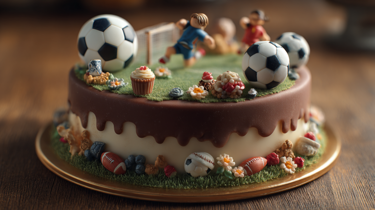 Ozdoby na tort z motywem piłki nożnej – stylowe dekoracje dla fanów futbolu
